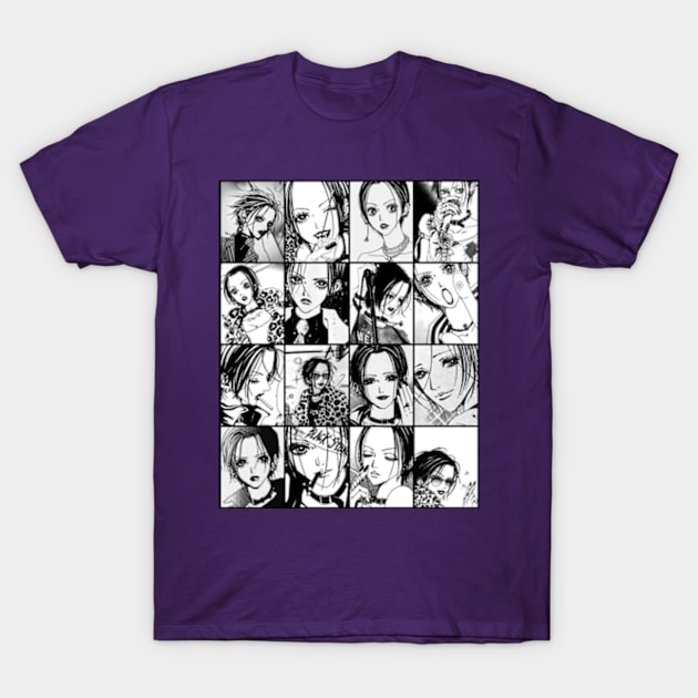 Nana Osaki Manga Panel collage 2 T-Shirt by Angellinx3